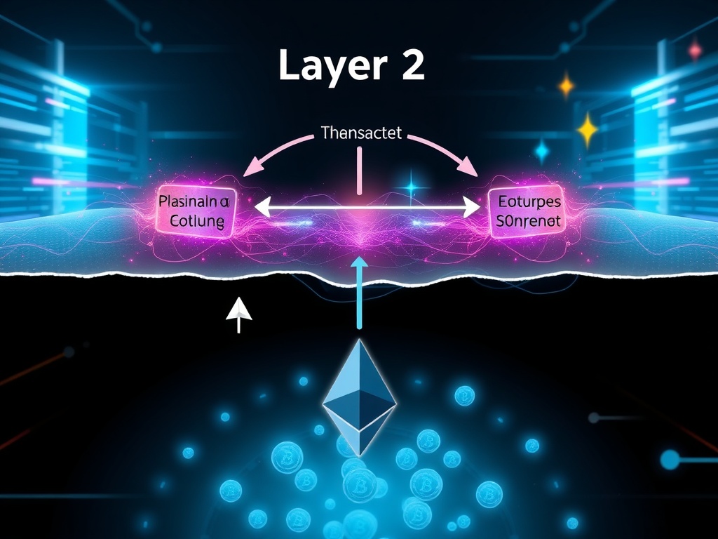 Transaction flow from layer 2 to Ethereum mainnet